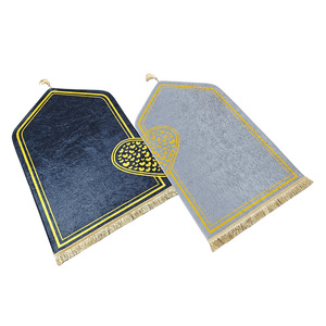 Tapis de prière islamiques imprimés irréguliers pour lui et elle, cadeau parfait pour les mariages, les fiançailles, <span class=keywords><strong>le</strong></span> Ramadan et l'Aïd pour les couples musulmans - Product Image 4