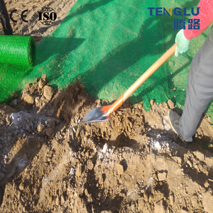 <span class=keywords><strong>Rejilla</strong></span> de Césped Tridimensional de Plástico Resistente para Jardín y Escuela, Prevención de Erosión del Suelo Salino y Establecimiento de Vegetación - Product Image 5