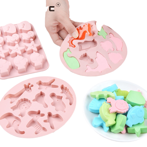 SILIKOLOVE Eco-Friendly Food Grade <b>Silicone</b> Mold Multi-Shape Cartoon Marine Animal <b>Baking</b> Decorating Tools Use Food Industry - Product Image 1