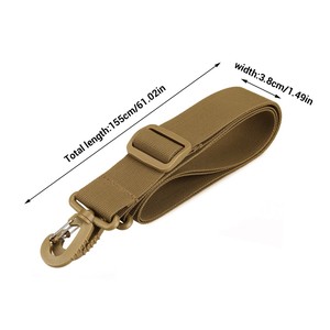 Adjustable 3.8cm Water Bottle <b>Bag</b> With Nylon Tactical Shoulder <b>Strap</b> Waist Accessory Crossbody <b>Strap</b> Luggage Decoration - Product Image 3