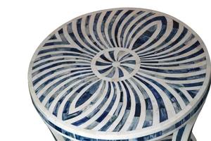 Mesa de Centro de Lujo con Incrustaciones de Hueso Verde y Blanco, Hecha a Mano, para Uso en el Hogar y Hoteles, al Mejor Precio del Mercado - Product Image 4