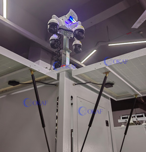 Système solaire hors réseau, tour <span class=keywords><strong>de</strong></span> caméra CCTV, remorque solaire mobile, surveillance pour la surveillance des chantiers <span class=keywords><strong>de</strong></span> construction - Product Image 5