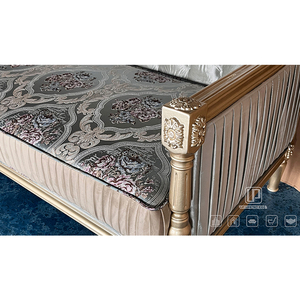 Sofá Chesterfield Rectangular de Terciopelo Azul Claro, Estilo Tufted, para Sala de Estar, Muy Popular - Product Image 6