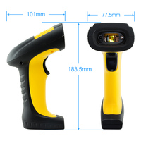 Xincode Alat Tulis Industri Tahan Air IP67 OCR MRZ Laser CMOS Barcode Scanner Genggam USB Kertas Pembaca Kode Pemindai Tcp/Ip