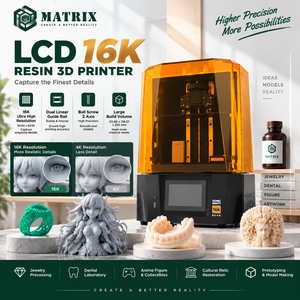 Imprimante 3D en résine de précision avec double guide linéaire pour la fabrication de bijoux et l'impression de modèles dentaires - Product Image 1
