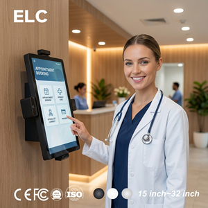 Kioscos de Pago de Pared para Centros de Salud, Kiosco de Autoservicio Android de 16 y 27 Pulgadas, Kiosco de Registro y Pago para Clínicas, Montado en la Pared - Product Image 1