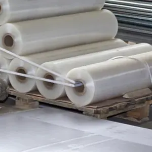 Industrial Stretch Film For Machine Use Nano Lldpe Film Roll Plastique 23 Micron Pre Pallet Wrapping Machine Stretch Film