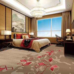 Alfombra de Nailon Impresa con Tratamiento Antiincrustante, Tejido a Máquina, Antideslizante, Antibacteriana y Duradera para Sala de Conferencias - Product Image 6