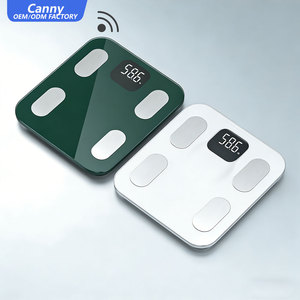 <span class=keywords><strong>Balance</strong></span> connectée intelligente avec écran LCD personnalisé pour la mesure du poids corporel et de la masse grasse - Product Image 1