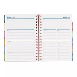 สมุดขดเกลียวแบบ A5ไล่ระดับสีปกมุกเครื่องเขียนแบบสร้างสรรค์สำหรับการออกกำลังกายการบ้านการพิมพ์สมุดบันทึก A5ส่วนบุคคล - Product Image 1