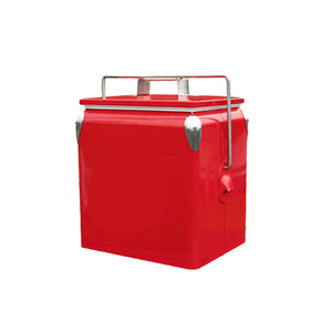 GARIDA <span class=keywords><strong>Berserk</strong></span> 15 litros de mesa de aluminio rotomoldeado enfriador de cerveza portátil cofre de hielo caja de enfriador Retro - Product Image 2