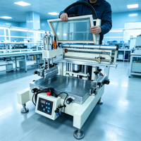 Nouvelle imprimante à écran portable multifonctionnelle semi-automatique de haute précision pour l'impression rapide sur carton, électronique et acrylique