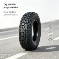 Nouveaux pneus de moto tout-terrain légers 300-12 en gros avec des motifs à blocs profonds et des pneus sans chambre à air