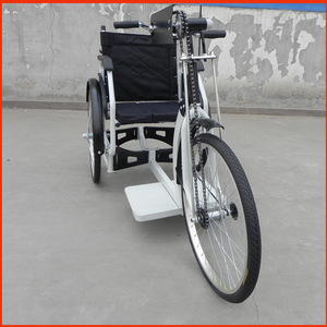 Triciclo manual Kaizhi con manivela para personas discapacitadas y ancianas, silla de ruedas plegable para personas mayores. - Product Image 5