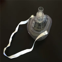 Masque respiratoire de protection portable masque de RCR de respiration artificielle fournitures médicales pour la formation aux premiers soins sauvetage d'urgence