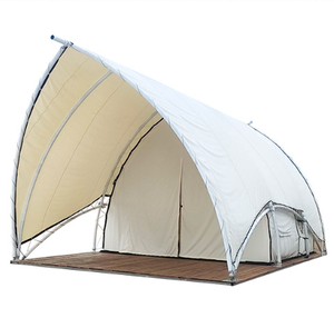 Tente de glamping et de safari imperméable, de forme voilier, pour l'extérieur, le camping, les restaurants et les complexes hôteliers - Product Image 3