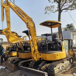 รถขุด Komatsu รถขุดขนาดมินิแบบใช้แล้วสำหรับใช้เป็น PC30