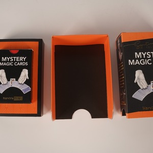 Cartas de Póker Mágicas Personalizadas con Logotipo, Aptas para Principiantes, Accesorio de Magia de Papel para Trucos de Magia de Cerca, Fabricante de Accesorios para Espectáculos de Magia - Product Image 4