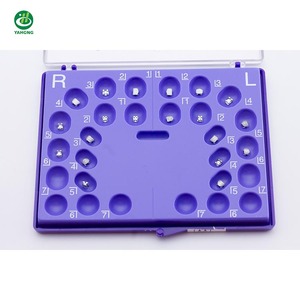 Dental Orthodontic Metal <strong>Mesh</strong> <strong>Base</strong> Bondable Standblasted Mini Roth <strong>Bracket</strong> - Product Image 3