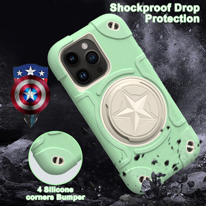 เคสโทรศัพท์ซิลิโคนอเนกประสงค์แบบยืดหยุ่นพร้อมขาตั้งกันกระแทกบางเฉียบสำหรับสมาร์ทโฟนทุกรุ่น - Product Image 4