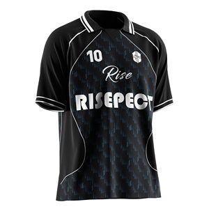 Maglietta sportiva da calcio per uomo maglia da calcio leggera con Logo personalizzato per squadre e club - Product Image 5