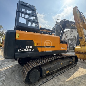 Suministro Directo de Fábrica, Excavadora Usada Hyundai HX220HD 2024, Estructura Duradera de Bajo Ruido, Entrega Rápida Global Disponible - Product Image 5