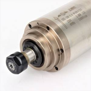Motor poros CNC 220V 380V <span class=keywords><strong>3</strong></span>,2 kW, Diameter poros 100mm berpendingin air tiga fase - Product Image 6
