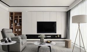 <span class=keywords><strong>IMK</strong></span> Moderne Nouveau Design Salon LCD Meuble TV Cabinet Blanc - Product Image 5