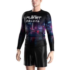 เสื้อกีฬาแขนยาวสำหรับผู้ชายเสื้อกีฬาแบบต่อสู้สำหรับผู้ชาย - Product Image 5