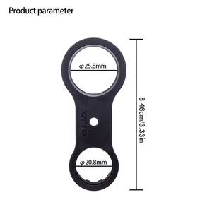 Llave para tapa de horquilla delantera de bicicleta MTB, herramienta de desmontaje de tapa de horquilla delantera de bicicleta ABS para SR <span class=keywords><strong>Suntour</strong></span> <span class=keywords><strong>XCR</strong></span>/XCT/XCM - Product Image 3