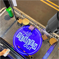 Projecteur LED extérieur 60W pour logo, étanche IP67, projecteur de gobo, publicité, signalisation au plafond