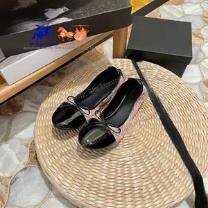 Nuevas Bailarinas Planas para Mujer, Zapatos Cómodos de Vestir, Ligeros, a la Moda, con Punta Cuadrada, Diseño de Parches de Color, Bailarinas Auténticas - Product Image 6