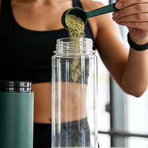 Bouteille d'eau sport personnalisée avec logo, sans BPA, en Tritan, 350 ml/500 ml, style tendance, bouteille transparente en plastique, <span class=keywords><strong>shaker</strong></span> à protéines - Product Image 3