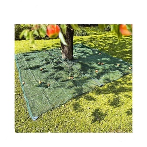Filet pare-vent de jardin en polyéthylène haute densité vert pour la protection des olives, maille fine anti-chute avec service de découpe - Product Image 6