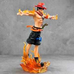 Regalo promozionale per bambini cartone animato 3D bambola giocattolo Anime un pezzo Luffy PVC Action figure all'ingrosso decorazione da scrivania forniture per feste - Product Image 2