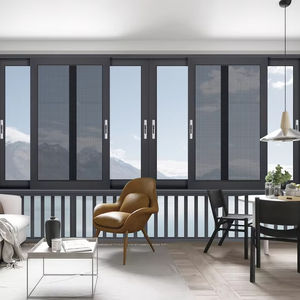 Fenêtre en saillie <span class=keywords><strong>coulissante</strong></span> pour salle de bain australienne Fenêtres à double <span class=keywords><strong>vitrage</strong></span> noires avec Termo Break Huricam Proop Dernière conception de fenêtre <span class=keywords><strong>coulissante</strong></span> - Product Image 1