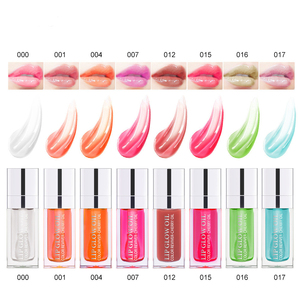 2024 Etiqueta Privada de larga duración 6ml brillo de labios suero aceite naturaleza claro labio Plumping labio brillo aceite impermeable labio Plumper tinte líquido - Product Image 2