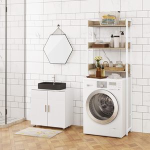 ชั้นวางเครื่องซักผ้าอเนกประสงค์3ชั้นประหยัดพื้นที่ชั้นวางของในห้องน้ำพร้อมบรรจุภัณฑ์ส่งทางไปรษณีย์ - Product Image 4