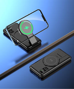 Mini Banco <span class=keywords><strong>de</strong></span> Energía Inalámbrico Plegable <span class=keywords><strong>de</strong></span> 10000mAh y 20W con Carga Rápida Magnética y Pantalla LED para <span class=keywords><strong>iPhone</strong></span> 14/<span class=keywords><strong>13</strong></span> y Estación <span class=keywords><strong>de</strong></span> Carga - Product Image 6