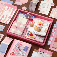 Simno - Juego de 155 Piezas de Papel para Scrapbooking, Material Vintage, Manualidades, Kit de Arte Decorativo
