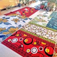 Tapis de couloir d'hôtel de luxe, grande taille, en polypropylène
