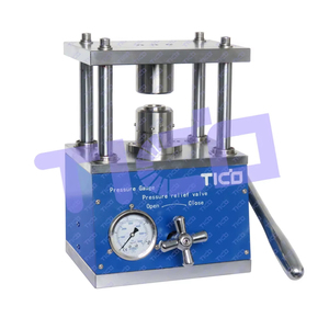 เครื่องจีบขวดแบตเตอรี่แบบไฮดรอลิกสำหรับ CR2032 รุ่น Lab Manual - Product Image 1