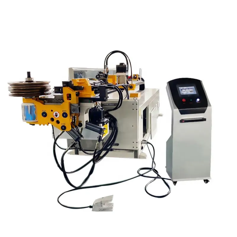 Alto Desempenho Elétrico Automático Tubo E Máquina De Dobra De Tubulação Dobrador De Tubo De Escape Hidráulico 3D CNC Pipe Bending Machine