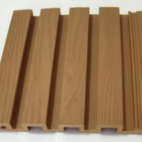 Revêtement extérieur écologique, isolant thermiquement, recyclable, panneaux composites bois-plastique pour murs extérieurs