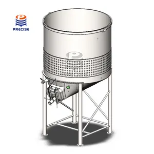 Ss316 Open Top Wine Fermenter 1000 Litre Stainless Steel Fermentation Tank With Manufacturer Price