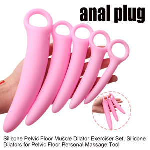 Plug anal en forme de croissant, pénis anal à traction manuelle, jouet d'entraînement SM, dilatateur anal, tige anale, fouet anal, jouet de développement anal - Product Image 3