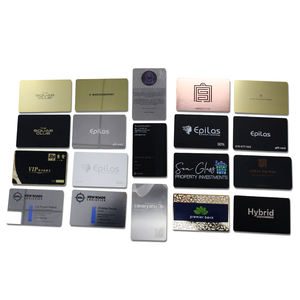 Carte Métallique Personnalisée Polie Miroir, Gravure Laser, Carte de Membre VIP en Acier Inoxydable, Carte de Visite Professionnelle en Métal - Product Image 6