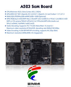 Allwinner A523 Development Board Gratis Sdk 7-Inch Lcd Tp Octa-Core <span class=keywords><strong>Android</strong></span> 13 <span class=keywords><strong>Linux</strong></span> Buildroot Rgb Mipi Elektronische Modules Kits - Product Image 6