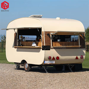 2022 Food Truck in vendita Mobile Catering Trailer Kiosk Food Cart rimorchi per alimenti rimorchio Mobile completamente attrezzato - Product Image 2