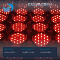Projecteur LED Bluemoon 280W Par 72x3W RVBW avec DMX, autoportant, pour discothèques, théâtres, locations, soirées et bars